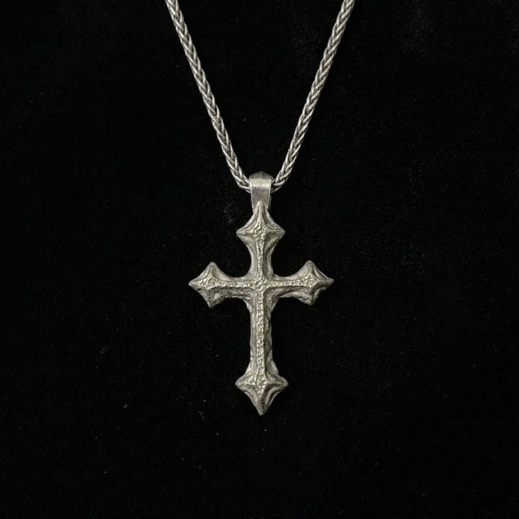 CROSS NECKLACE　(stainless steel）(small)