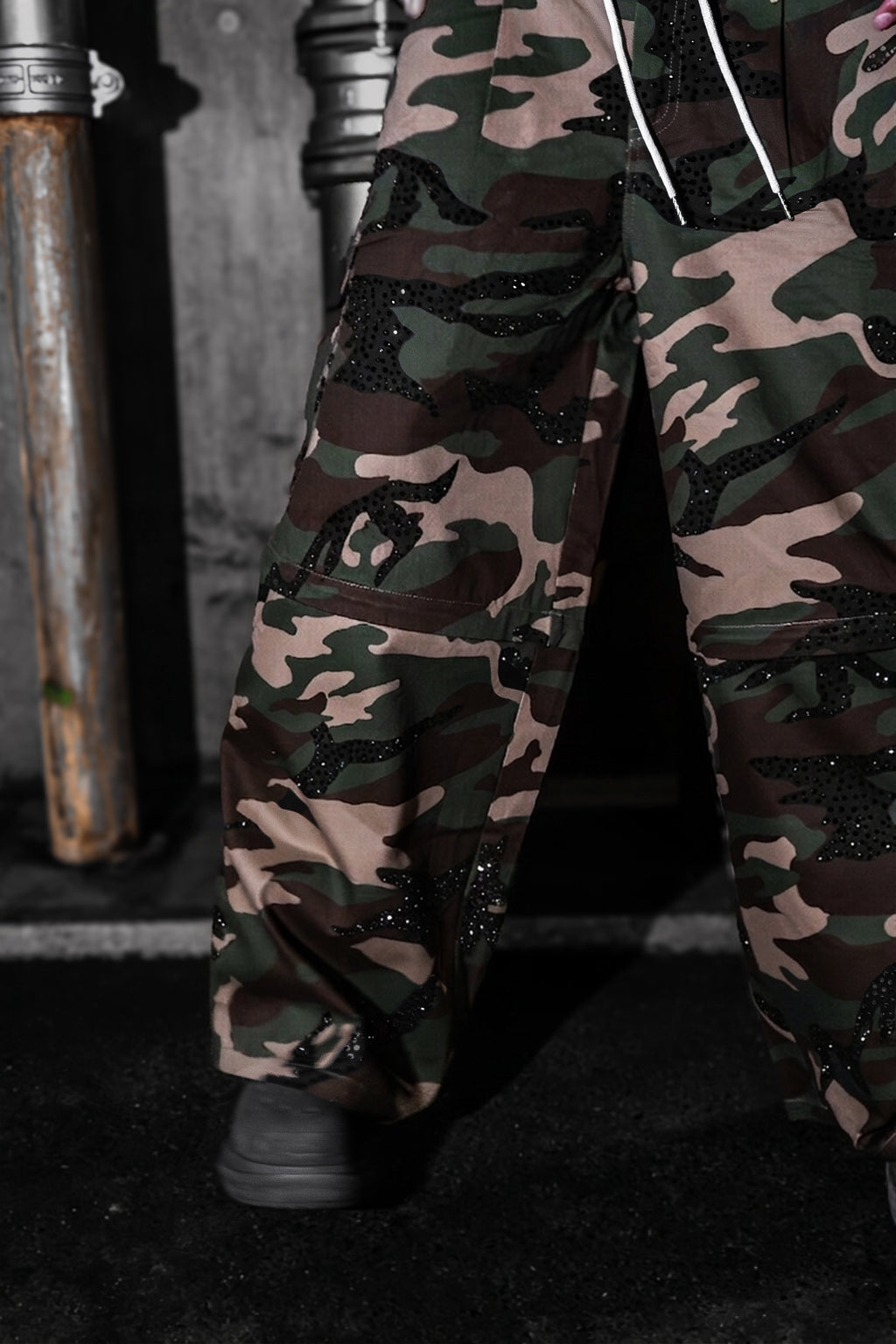 2 Layered transform pants　-Rhinestone Custom Version-