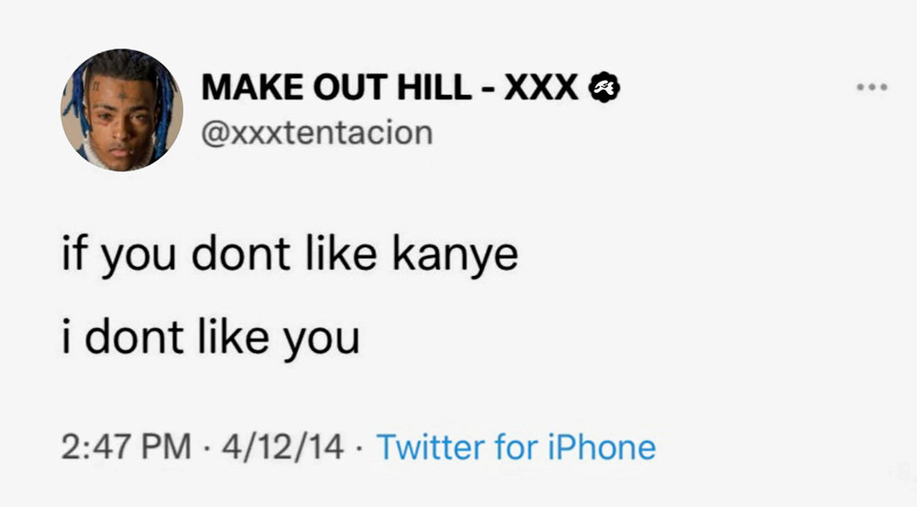 If you dont like kanye i dont like you t shirts