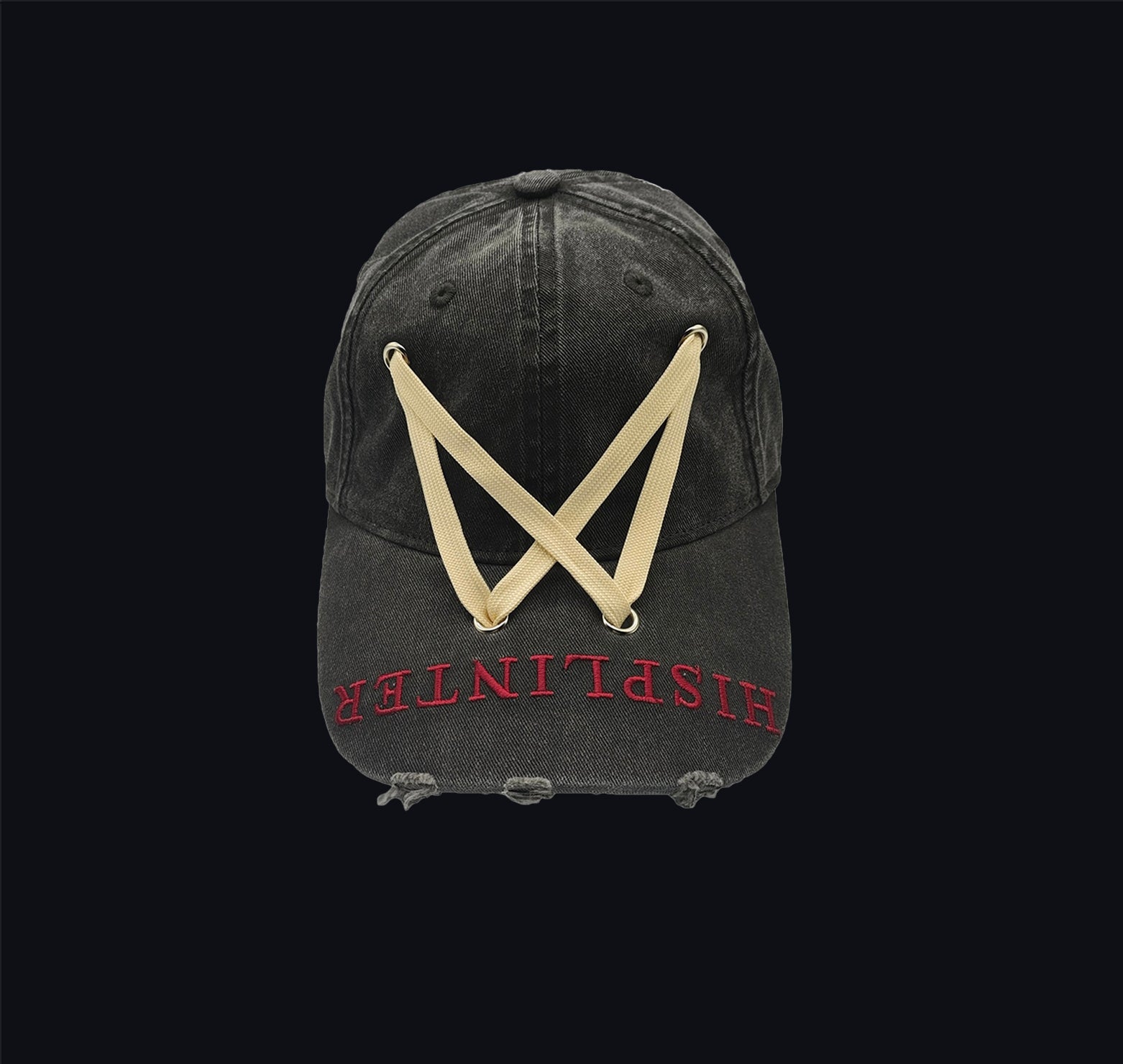 Hi splinter キャップ Laces Cap (BLACK) – HISPLINTER