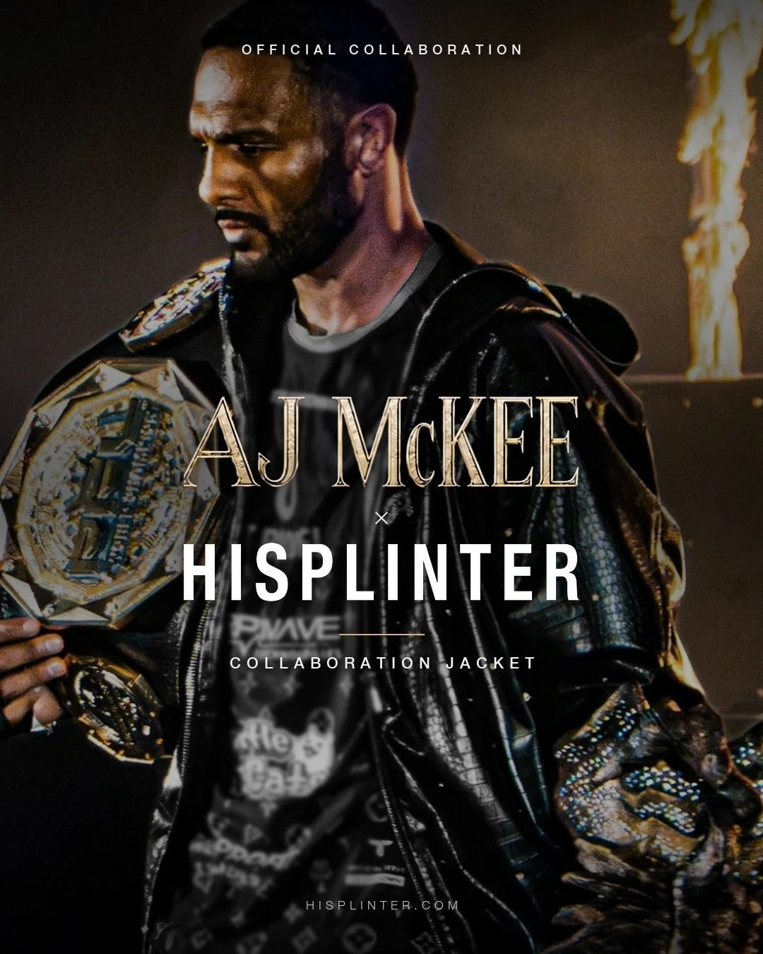 AJ McKEE × HISPLINTER Official Collaboration